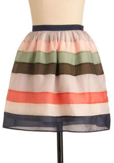 Aerial Ribbon Skirt  Mod Retro Vintage Skirts