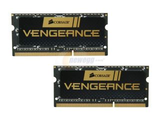 Open Box: CORSAIR Vengeance 8GB (2 x 4GB) 204 Pin DDR3 SO DIMM DDR3 1600 (PC3 12800) Laptop Memory Model CMSX8GX3M2A1600C9