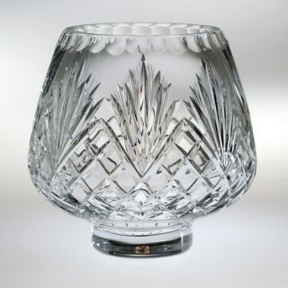 Crystal Footed Rose Decorative Bowl by Majestic Crystal