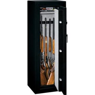 Stack On 8 Gun Fire Resistant Security Safe with Electronic Lock FS 8 MB E Matte Black