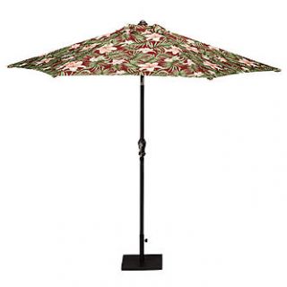Garden Oasis 9 6Rib Solid Replacement Umbrella   Isle of Palms Red