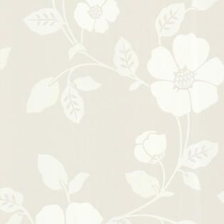 Brewster Sayles Cream Modern Poppy Floral Wallpaper   Tools   Painting
