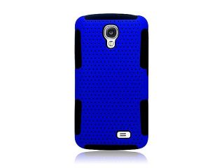for LG Access LTE L31 F70 D315 Mesh Perforated Skin Cover Case. Blue Black
