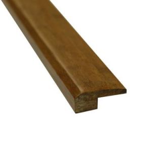 Islander Carbonized 11/16 in. Thick x 1 7/8 in. Wide x 72 3/4 in. Length Strand Bamboo Threshold Molding 6670C 1