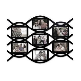 Adeco 7 opening Lace Style Picture Collage Frame