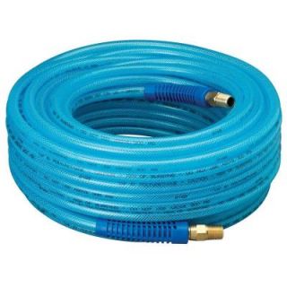 Amflo 1/4 in. x 100 ft. HD Bend Restrictors Air Hose with 1/4 in. Swivel Fittings 12 100E