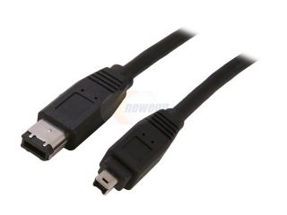 Link Depot 1394A 10 4P6P 10 ft. 1394 Cable, 6 Pin to 4 Pin