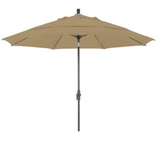 Lauren & Company 9 foot Brick Red Steel Crank and Tilt Market Umbrella