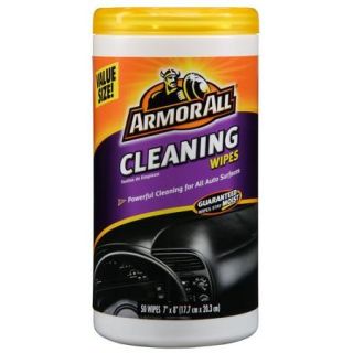 Armor All Cleaning Wipes, 50 Pack