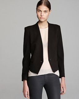 HELMUT Helmut Lang Blazer   Crop Tux Gala Knit