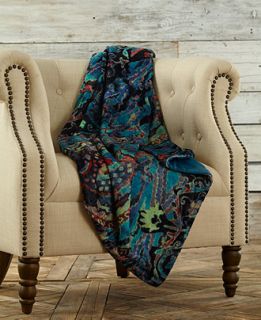 Tracy Porter Lyric Printed Throw   Blankets & Throws   Bed & Bath