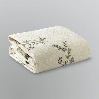Country Living Embroidered Bedspread   Kristen