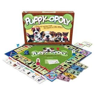 Late For The Sky Puppy opoly Game   Toys & Games   Family & Board