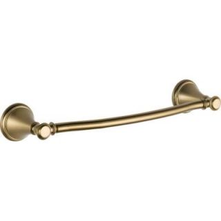 Delta Cassidy 12 in. Towel Bar in Champagne Bronze 79712 CZ