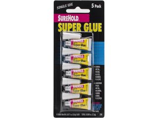 Super Glue .017Oz 5/Pkg Single Use