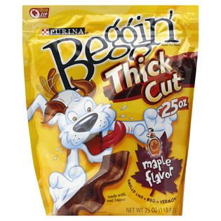 Beggin Strips Thick Cut Maple Flavor Dog Snacks 25 oz. Bag   Pet