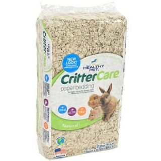 Crittercare: Light Brown/Natural For Small Animals Bedding, 14 L