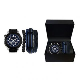 Mens Watch and Bracelet Set   Jewelry   Watches   Watch Sets