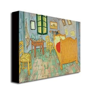 Trademark Fine Art  18x24 inches Vincent Van Gogh Van Goghs Bedroom