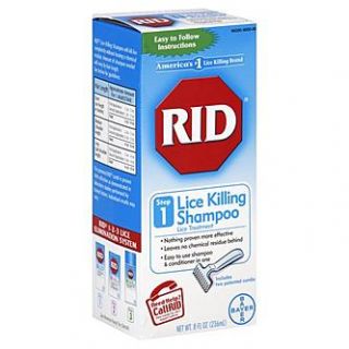 RID Shampoo, Lice Killing, Step 1, 8 fl oz (236 ml)   Health