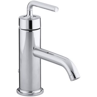 Kohler Purist Single Hole Bathroom Sink Faucet with Straight Lever
