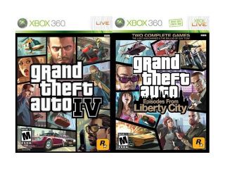 Grand Theft Auto IV/GTA: Episodes of Liberty City Bundle Xbox 360 Game