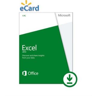Microsoft Excel 2013 Non Commercial Spanish (Email Delivery)