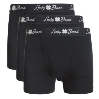 Lucky Brand Core Cotton Boxer Briefs (For Men) 9865M