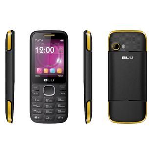 BLU BLU Zoey 2.4 T278 Unlocked GSM Dual SIM Cell Phone   Black/Yellow