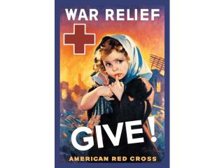 Buyenlarge   11153 4CG28   War Relief Give. 28x42 Giclee on Canvas