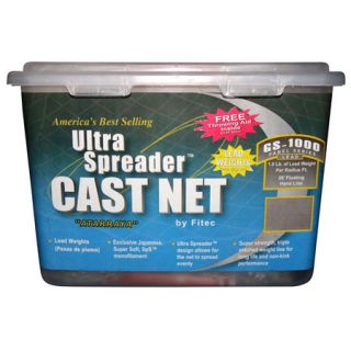 Fitec GS 1000 Ultra Spreader Cast Net 6 Radius 764787