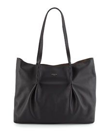 Nina Ricci Ondine Calf Tote Bag, Black