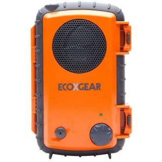 Grace Digital Waterproof Speaker Case   Orange GDI AQCSE100