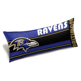 NFL Baltimore Ravens Body Pillow   Fitness & Sports   Fan Shop   Home
