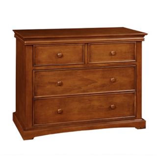 Cambridge 4 Drawer (2 over 2) Wood Dresser by Bolton Furniture