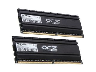 OCZ Blade Series 4GB (2 x 2GB) 240 Pin DDR2 SDRAM DDR2 1200 (PC2 9600) Low Voltage Desktop Memory Model OCZ2B1200LV4GK