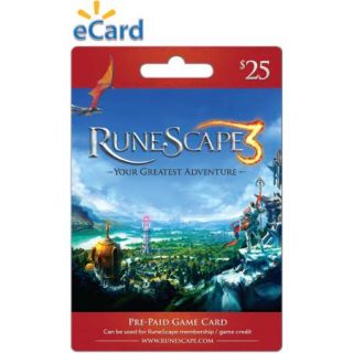 Jagex RuneScape   $25 card (Email Delivery)