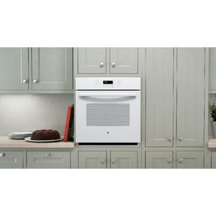 GE  27 Single Electric Wall Oven   White