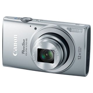 Canon PowerShot ELPH 170 IS (Silver) (0127C001)
