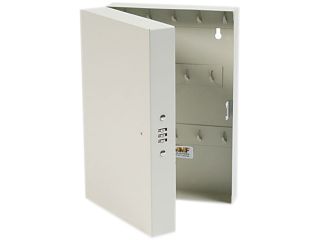 STEELMASTER by MMF Industries 201202889 Hook Style Key Cabinet, 28 key, Steel, Putty, 7 3/4" x 3 1/4" x 11 1/2"
