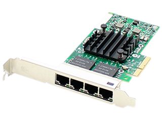 AddOn HP 665240 B21 Comparable 10/100/1000Mbs Quad Open RJ 45 Port 100m PCIe x4 Network Interface Card