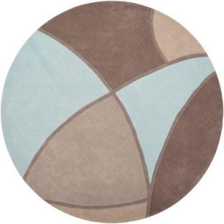 Artistic Weavers Carter Gray 8 ft. Round Area Rug MERE 8888