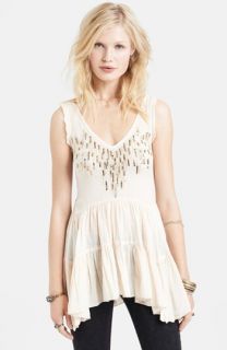 Free People Darling Dee Embellished Tunic