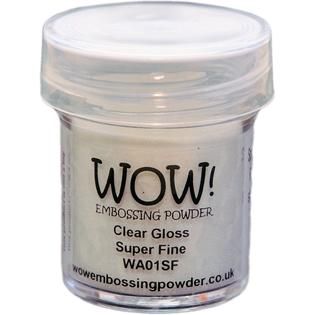 Wow! Embossing Powder Large Jar 160ml Clear Gloss Ultra High   Home