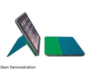 Logitech Teal AnyAngle Protective case with any angle stand for iPad mini Model 939 001164