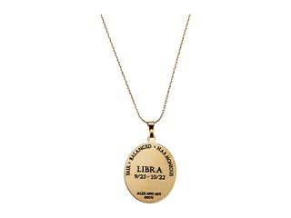 Alex and Ani Celestial Wheel Libra Constellation Necklace Shiny Gold
