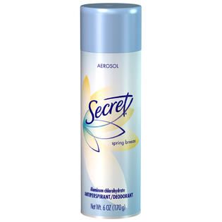 Secret Secret Aerosol Spring Breeze   Beauty   Bath & Body