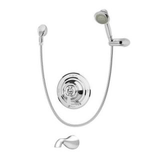 Symmons Carrington Single Handle 3 Spray Tub and Shower Faucet in Chrome S 4404