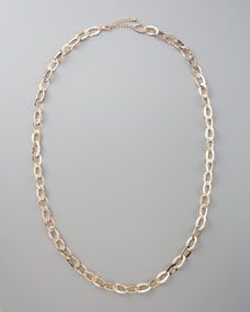 Panacea Hammered Chain Necklace