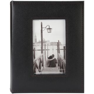 Photo Albums Brown 12.12 inch Leatherette Memory Book (20 Bonus Pages